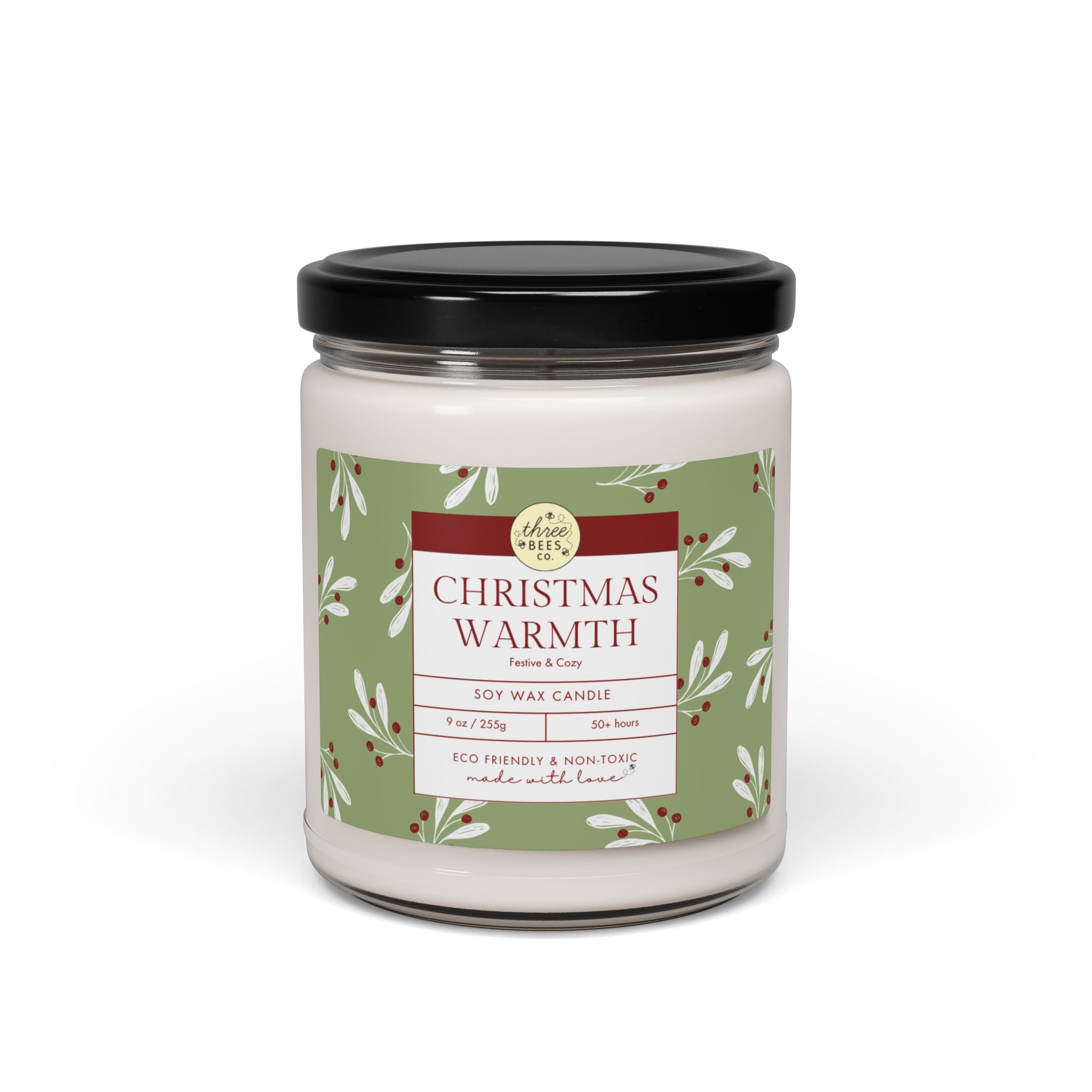 Three Bees Scented Soy Candle - 9oz - BIG FRENCHIES