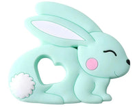 Baby Teether Silicone Rabbit Food Grade Bunny Teether Nursing Teething Accessories Silicone Animal Teether For Kids and Baby - BIG FRENCHIES