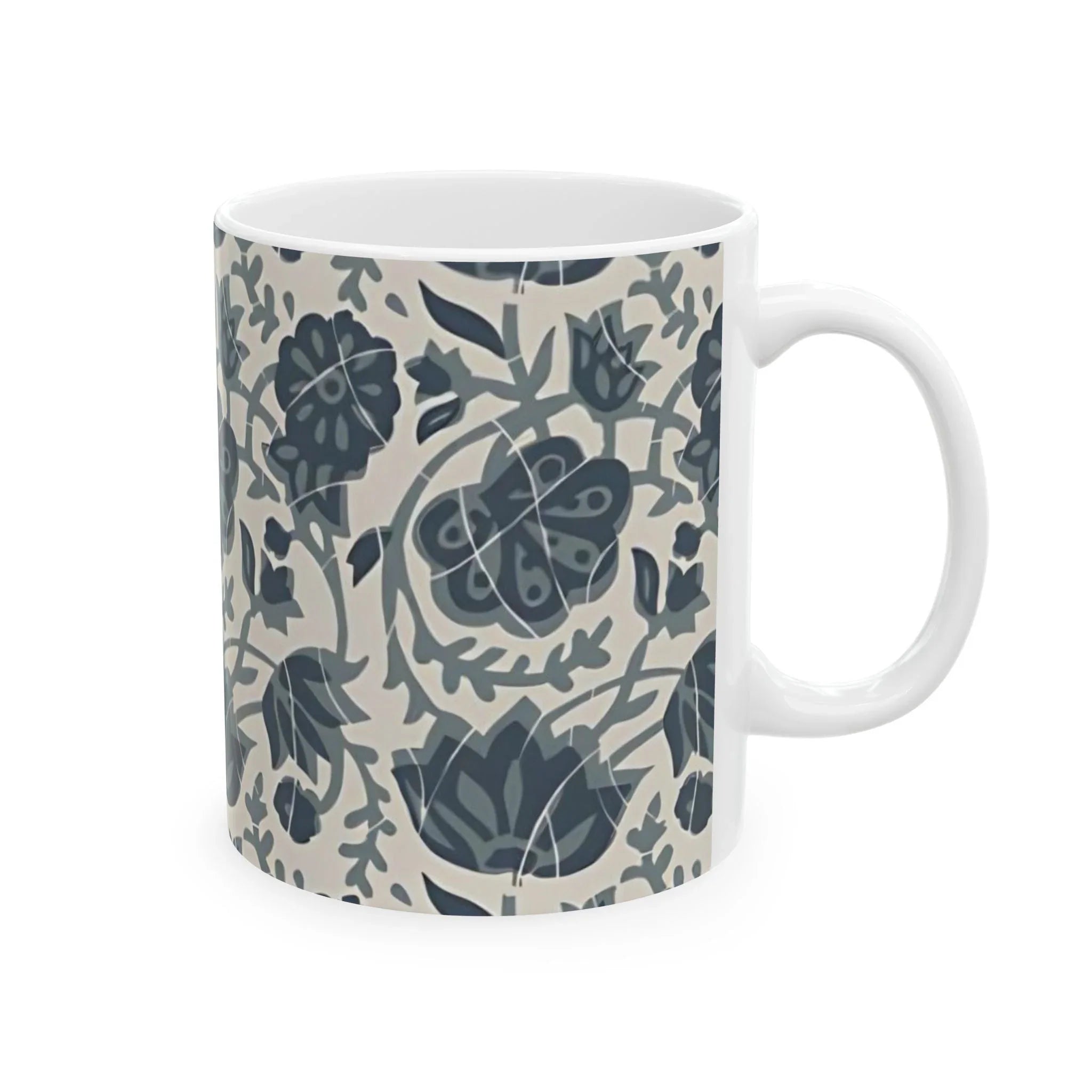 Jaipur Ceramic Mug, 11oz - BIG FRENCHIES