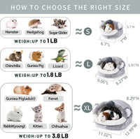 House Cage Accessories Bed Sleeping Bag - BIG FRENCHIES