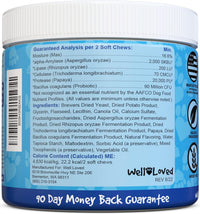 Well Loved Probiotics for Dogs with Prebiotics & Digestive Enzymes