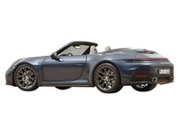 2024 Porsche 911 Carrera S Cabriolet Yachting Blue Metallic 1/18 Diecast Model Car by Norev