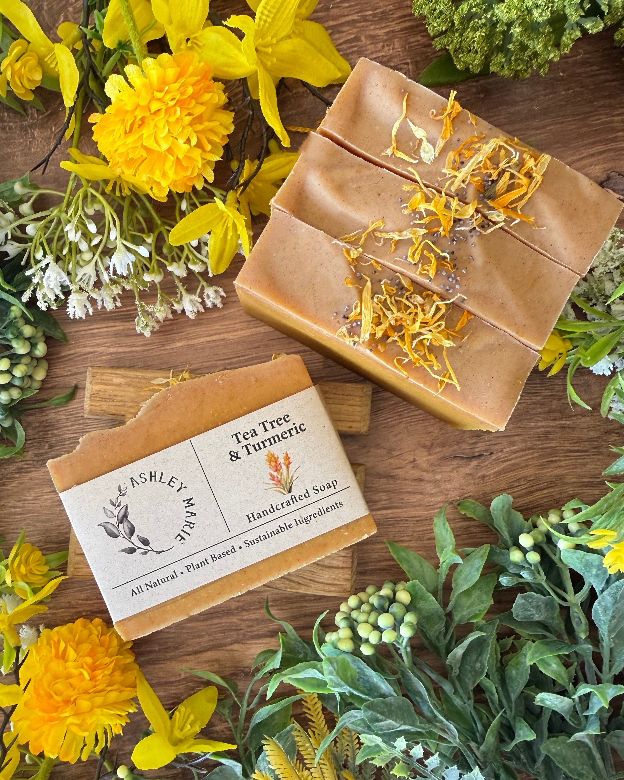 Tea Tree & Turmeric Soap Wholesale