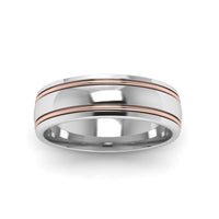 Two Tone Gold Ring