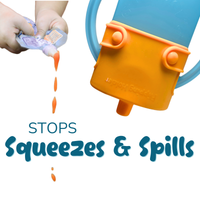 Spill-Proof Sip Top for Classic Flipping Holder