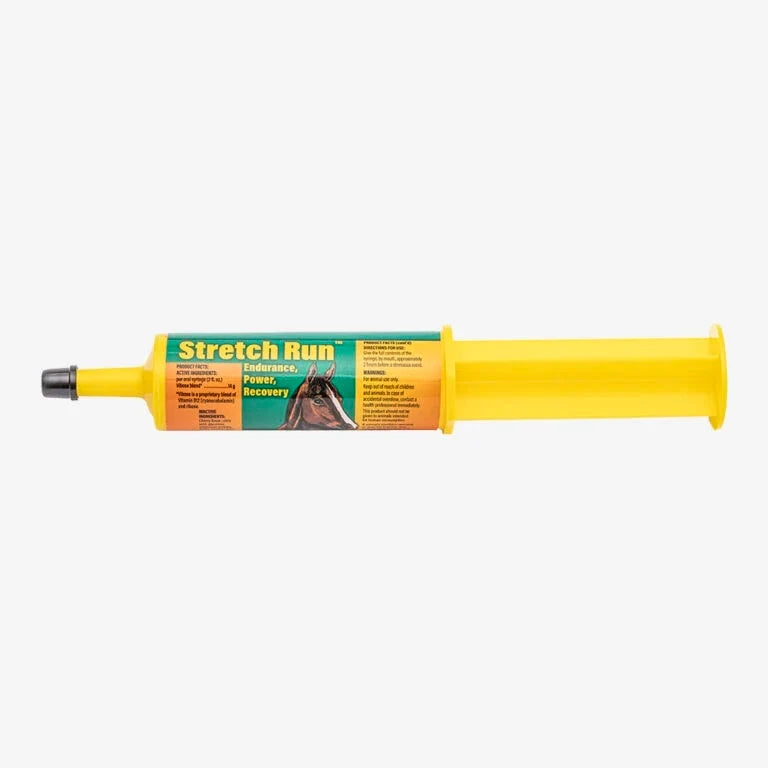 Finish Line Stretch Run Horse Energy Supplement Oral Syringe 2 oz.