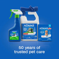 Adams Plus Flea Tick Collar Dogs 7-Month Large Dogs Puppies Kills Fleas Ticks