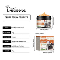 Pet Itch & Allergy Relief Cream, Soothing Skin For Dogs & Cats, Natural Herbal Extracts For Itch, Bites & Irritated Skin