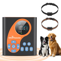 2 In 1 Wireless Dog Fence System With Training Collar Invisible Dog Fence IP68 Waterproof With 722FT Adjustable Range Be