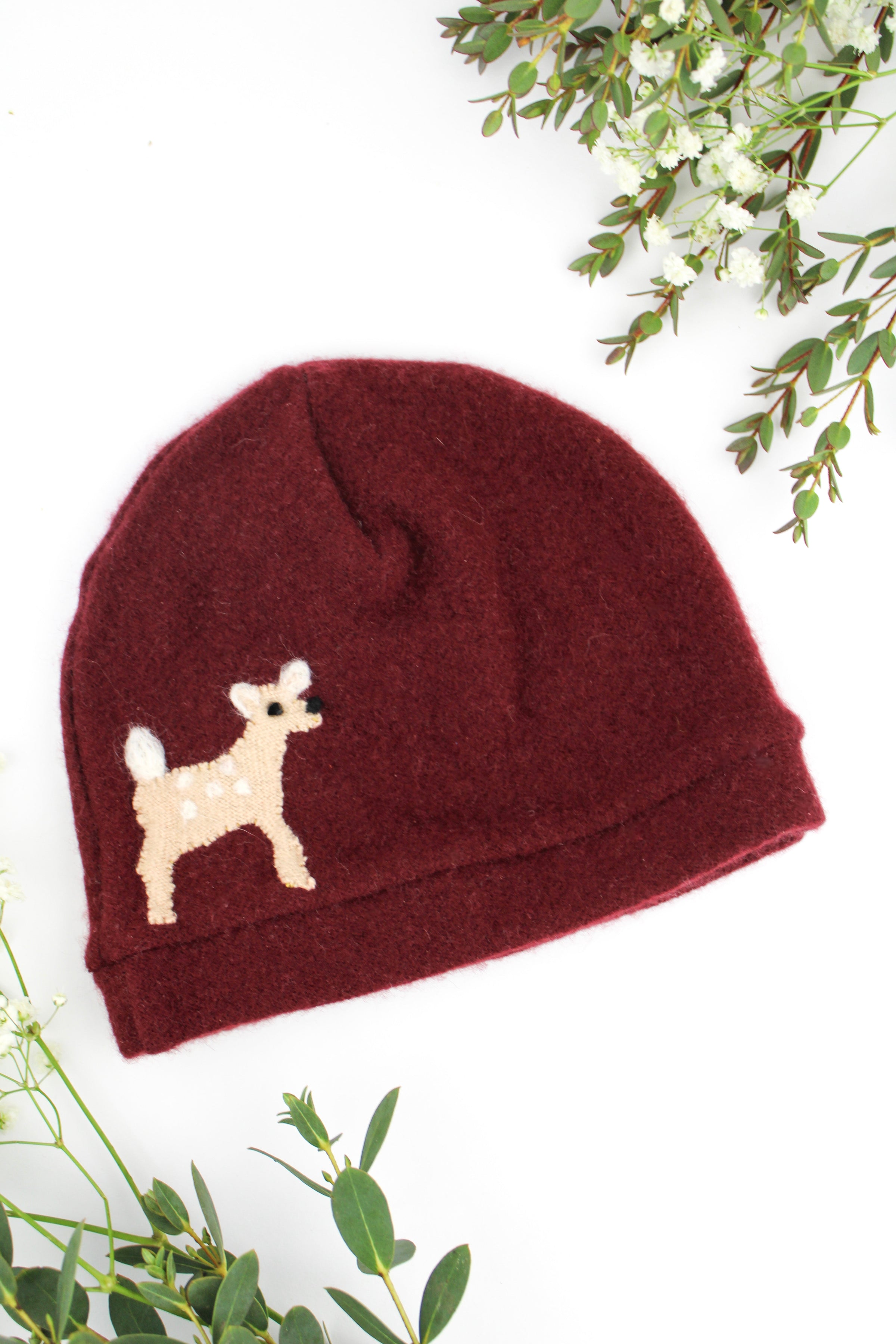 Fawn Cashmere Hat - Baby - BIG FRENCHIES