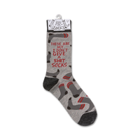 These Are My Don't Give A Shit Socks