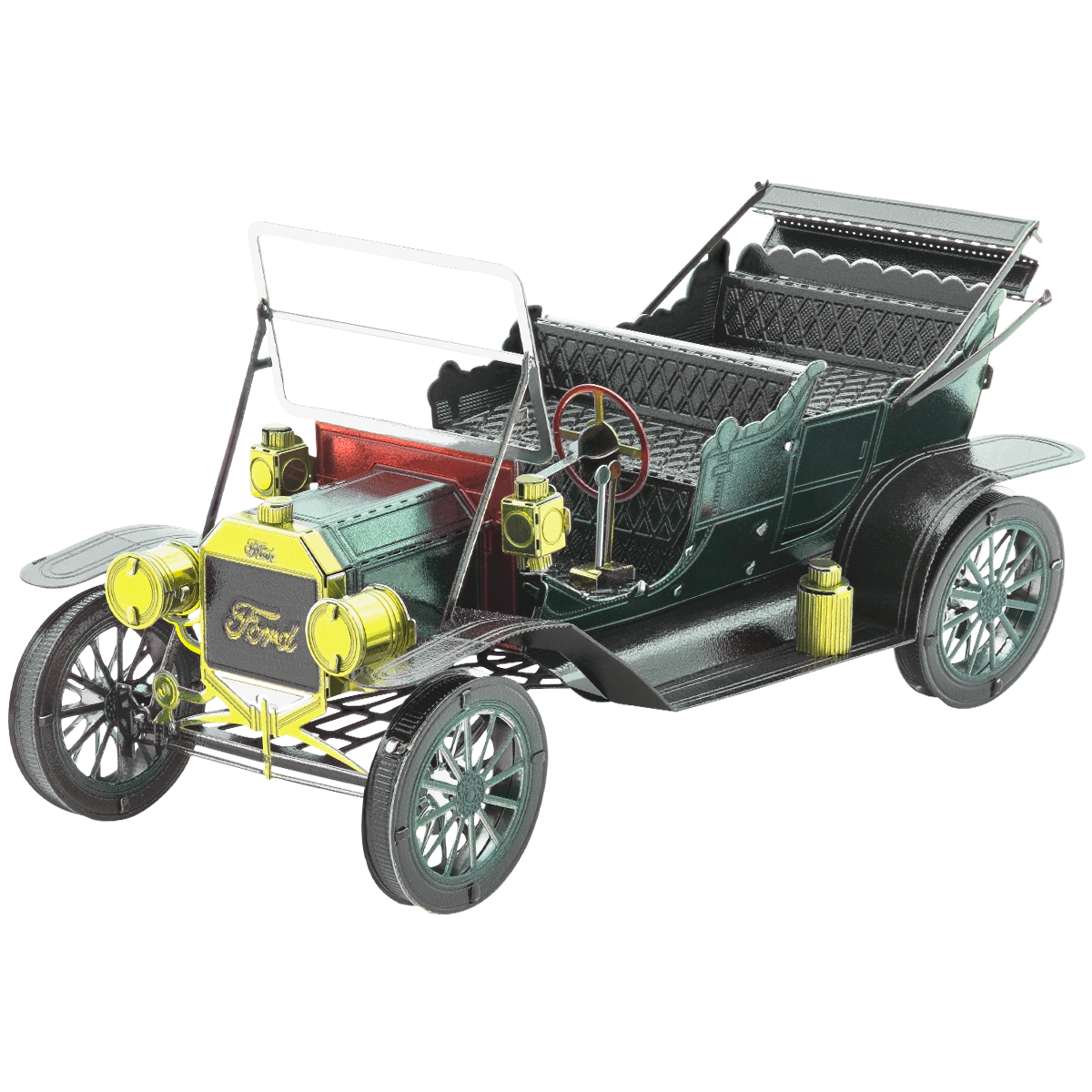 1908 Ford Model T (in color) 3D Steel Model Kit Metal Earth
