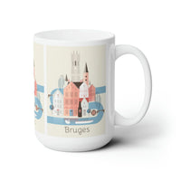 Bruges Ceramic Mug 11oz or 15oz - BIG FRENCHIES