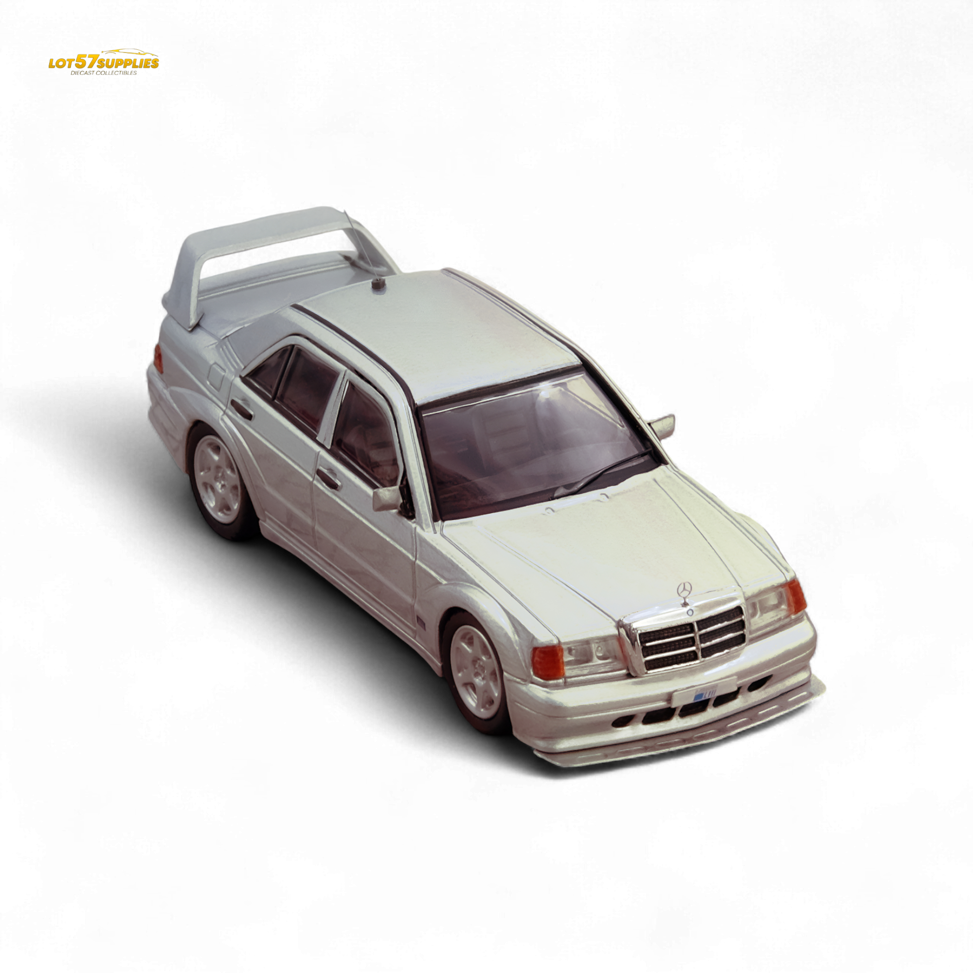 (Pre-Order) Inno64 Mercedes Benz 190E Silver 1:64
