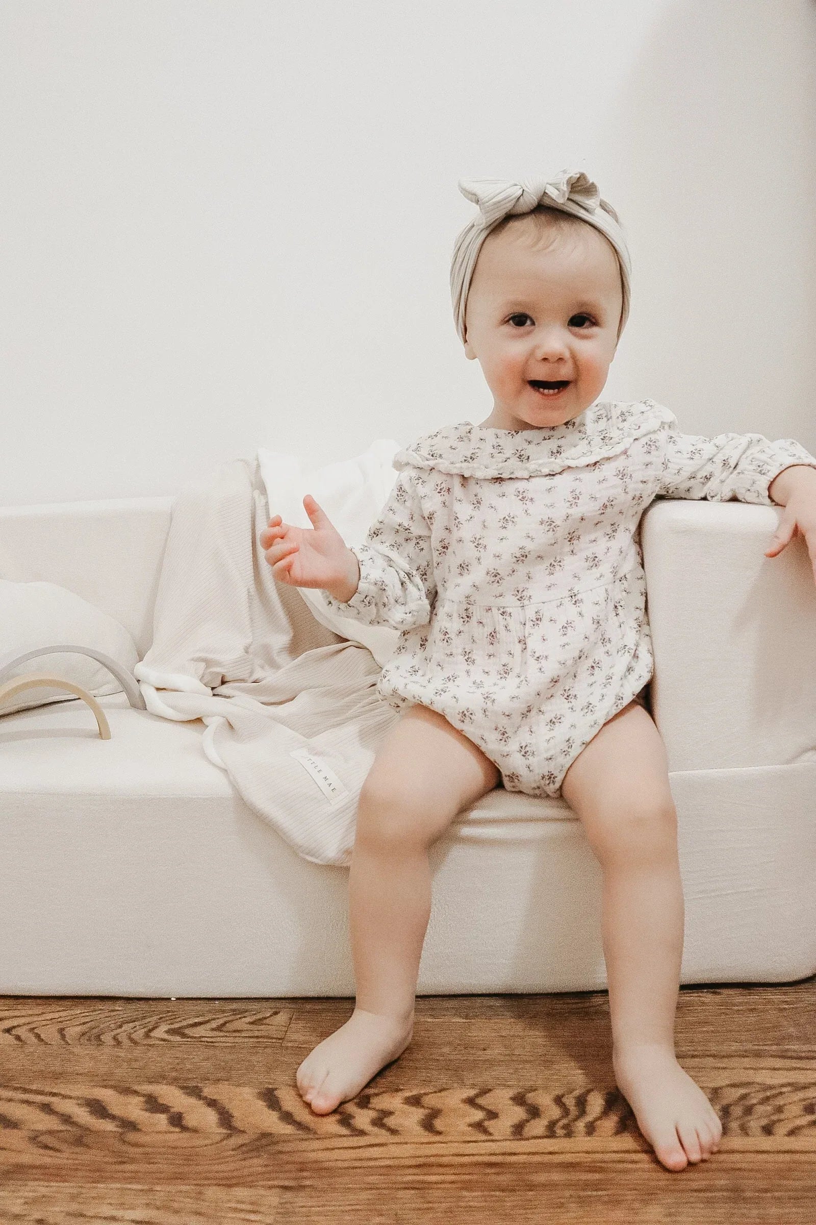 Oat Ribbed Toddler Blanket - BIG FRENCHIES