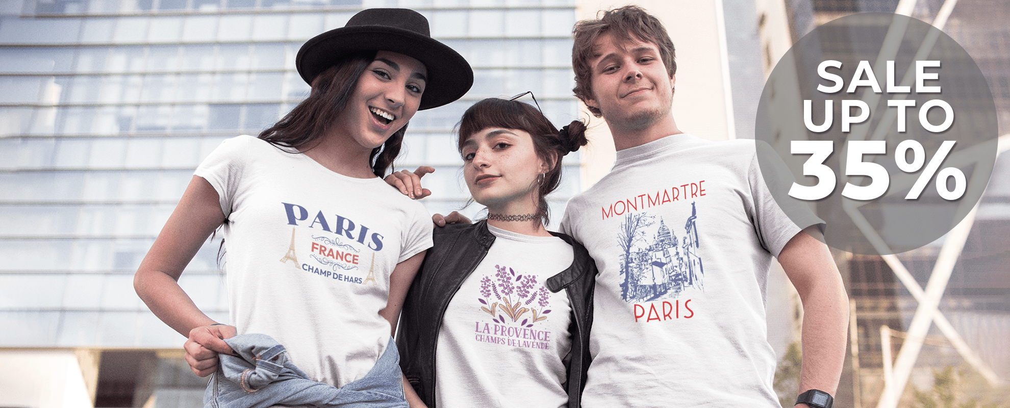 Sustainable French-style clothing collection, made in the USA from 100% organic cotton