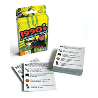 1990s A Decade of Trivia Card Game Outset