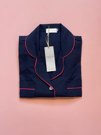 Classic Woven Cotton Pajama Set