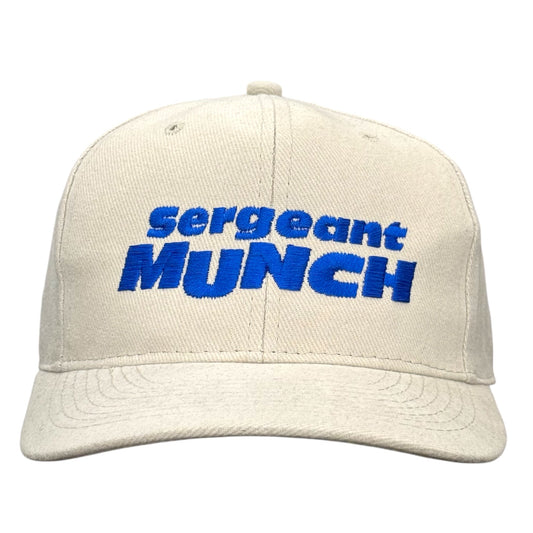 Sergeant MUNCH Cereal Hat Custom Embroidered