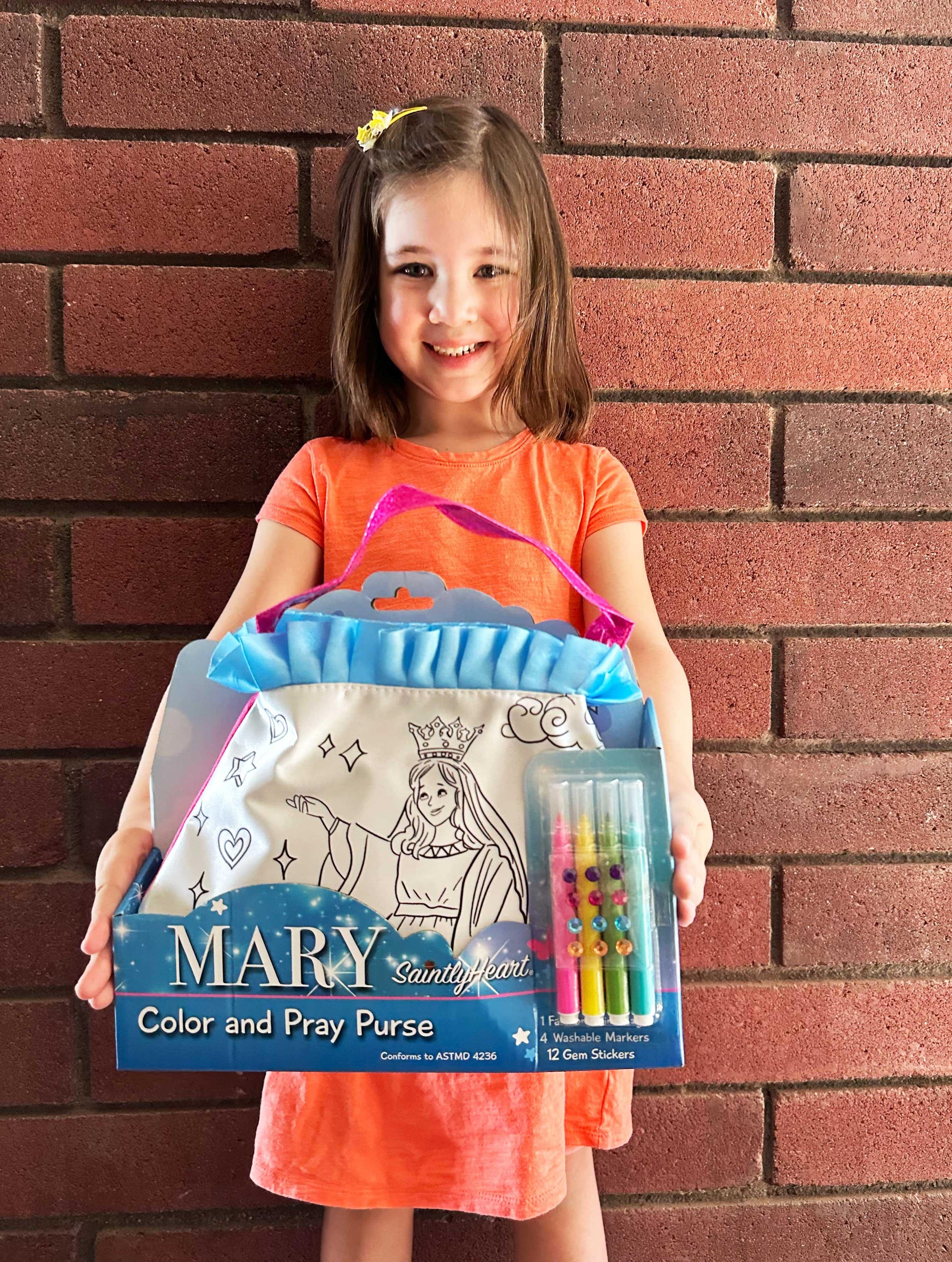 The Color and Pray Purse: Mary - BIG FRENCHIES