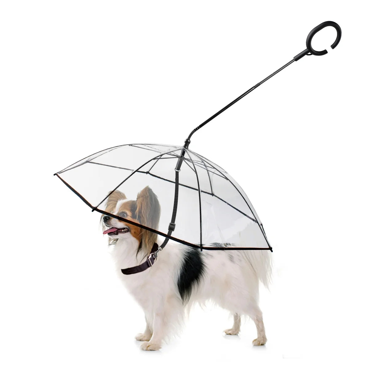 Flexible Handle Umbrella for Dog with Rope for Small Pets - BIG FRENCHIES