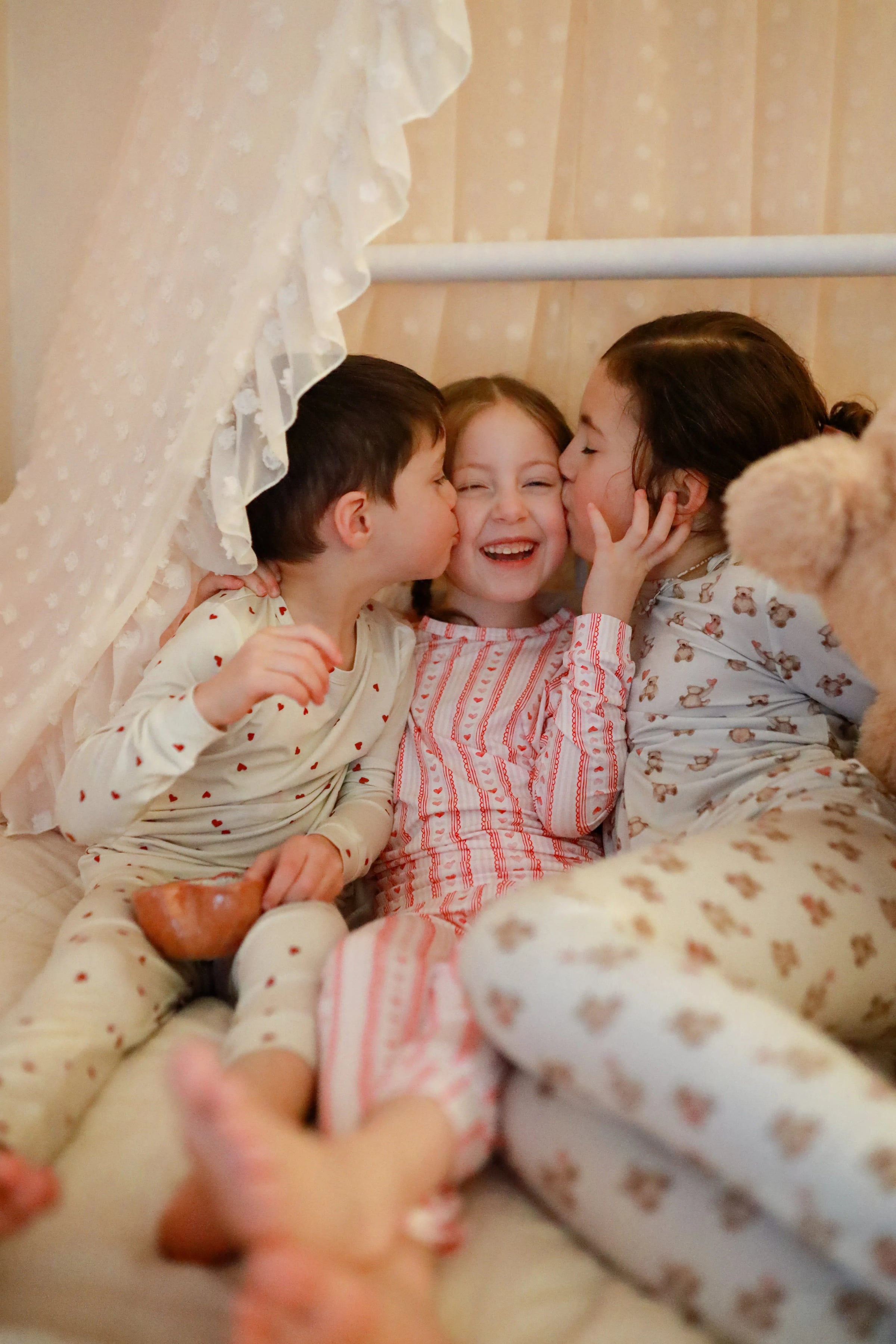 Valentines Teddy Bear 2pc Bamboo Pajamas - BIG FRENCHIES