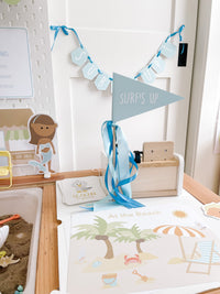 Surf Shack Printable Dramatic Play