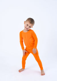 Pumpkin | Long Sleeve Pajamas - BIG FRENCHIES