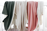 Peony Ribbed Toddler Blanket - BIG FRENCHIES