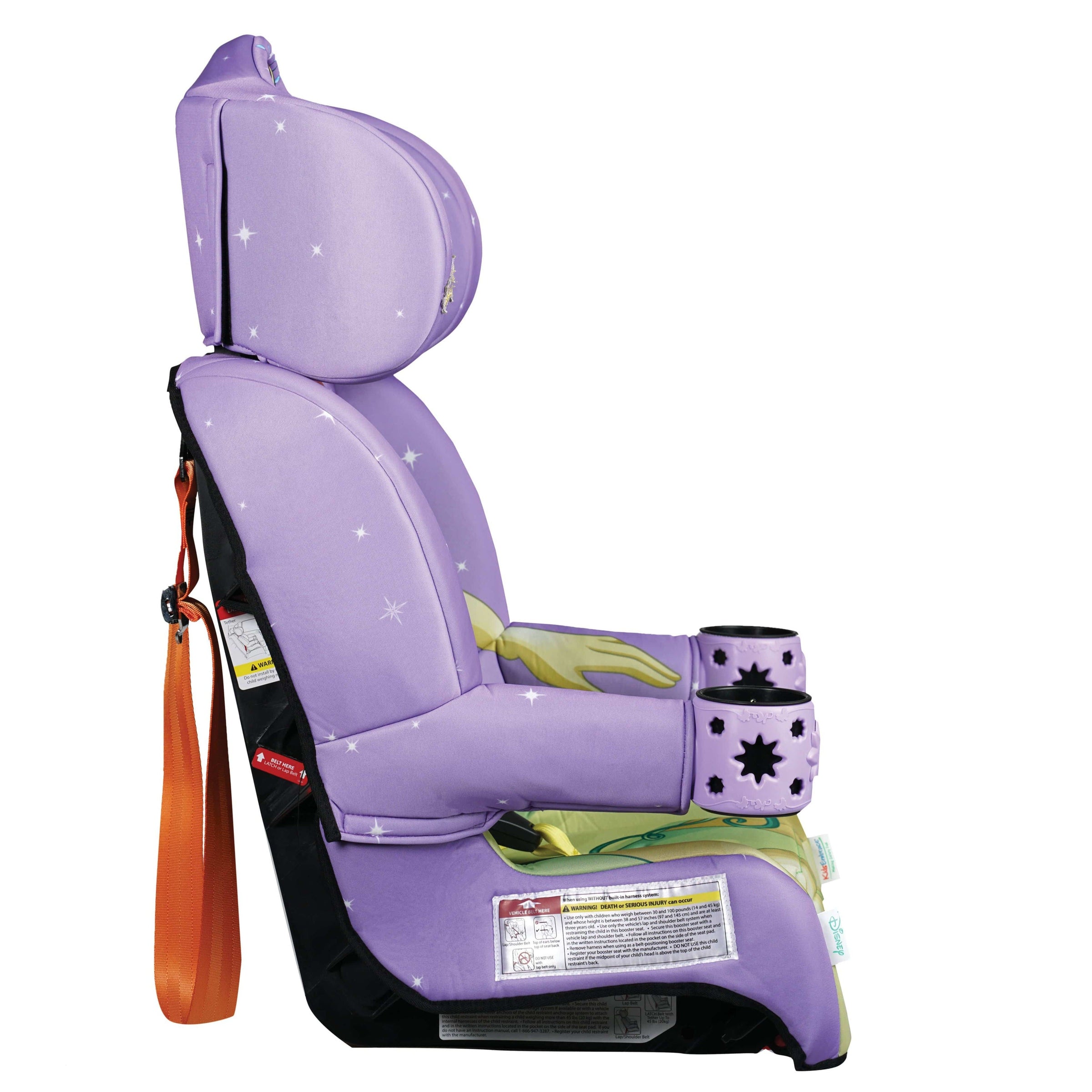 Princess Tiana  2-in-1 Harness to Booster Car Seat