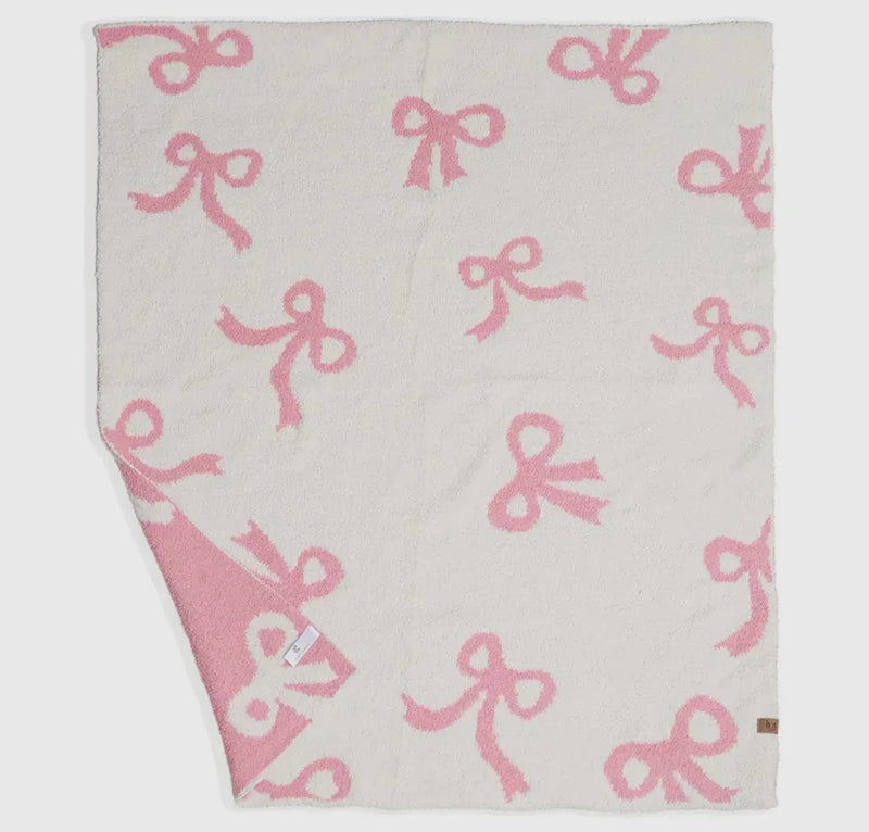 Luxury soft bows blanket - BIG FRENCHIES