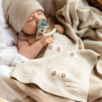 Whimsy Collection - Luxury 100% Cotton Knit Swaddle Baby Blanket