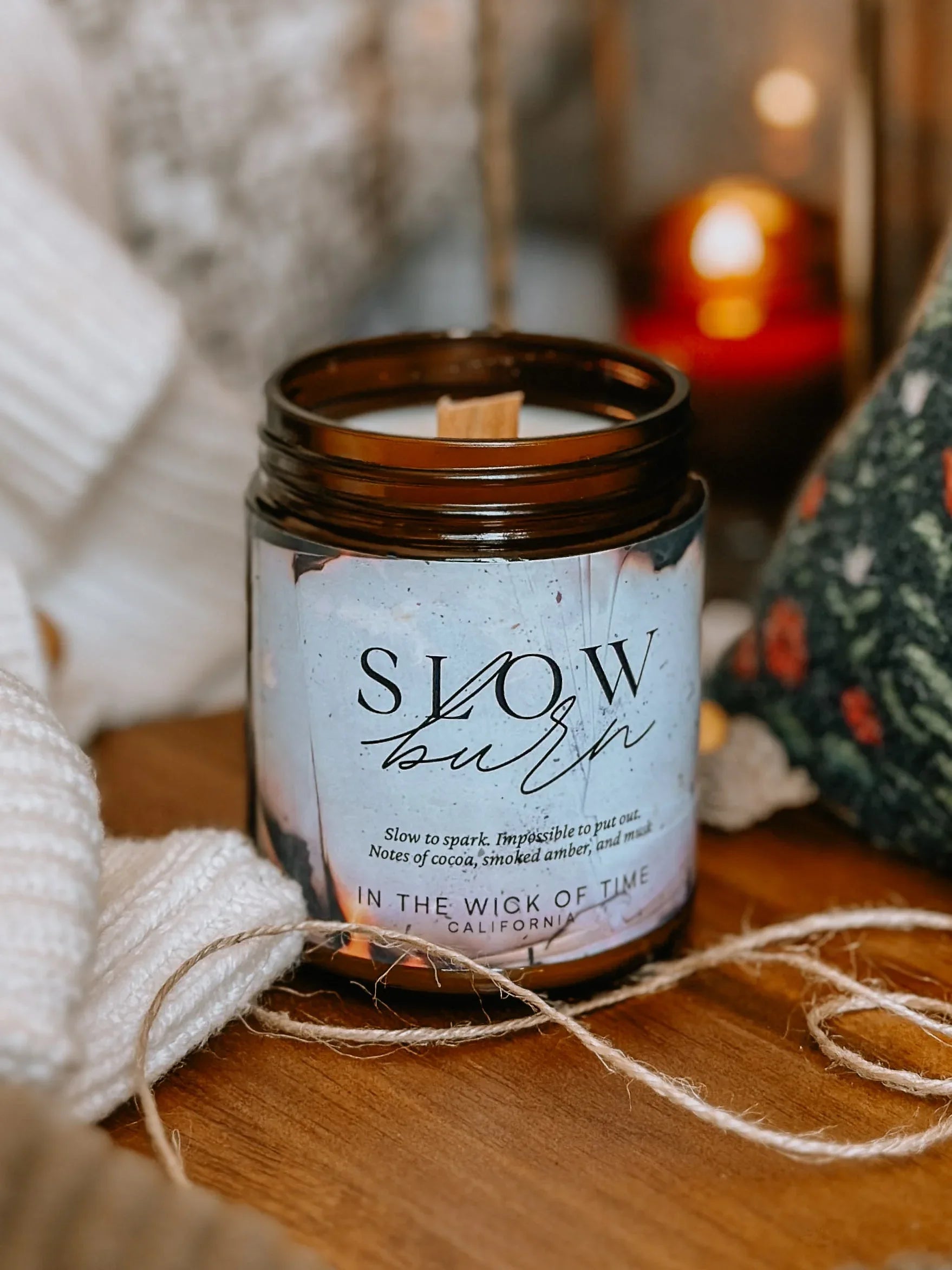 Slow Burn Candle - BIG FRENCHIES