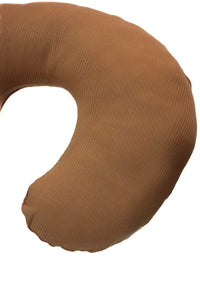 Caramel Ribbed Nursing Pillow Cover - BIG FRENCHIES