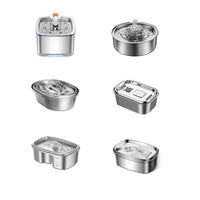 Stainless Steel Smart Pet Water Dispenser with Automatic Circulation and Filtration, Large Capacity Feeder for Cats and Dogs