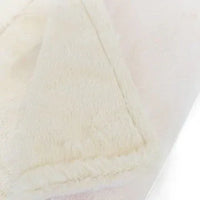 Luxury Duo Borderless Blanket - Pink/Ivory - BIG FRENCHIES