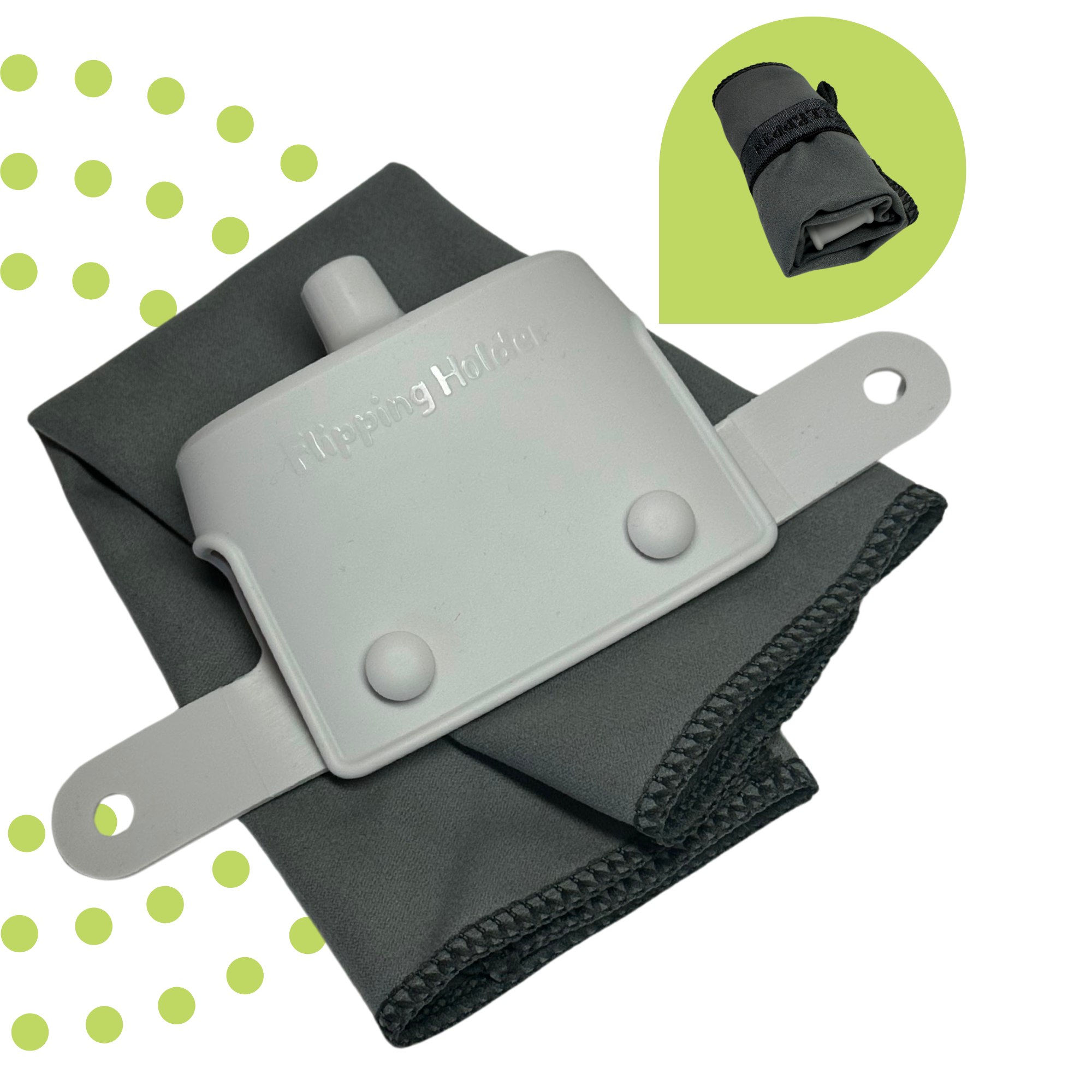 Spill-Proof Sip Top for Classic Flipping Holder