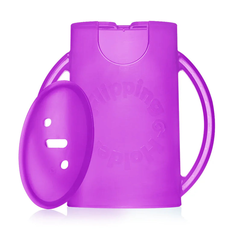 Flipping Holder DELUXE w/ LID (Purple) - BIG FRENCHIES