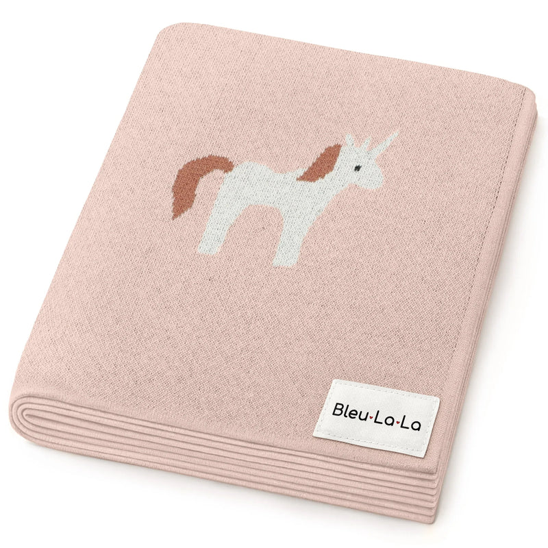 Knit Unicorn Blanket - BIG FRENCHIES
