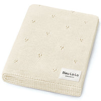 Organic Pointelle Luxury Knit Swaddle Blanket