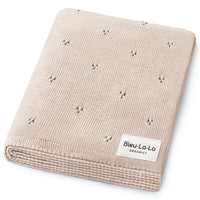 Organic Pointelle Luxury Knit Swaddle Blanket