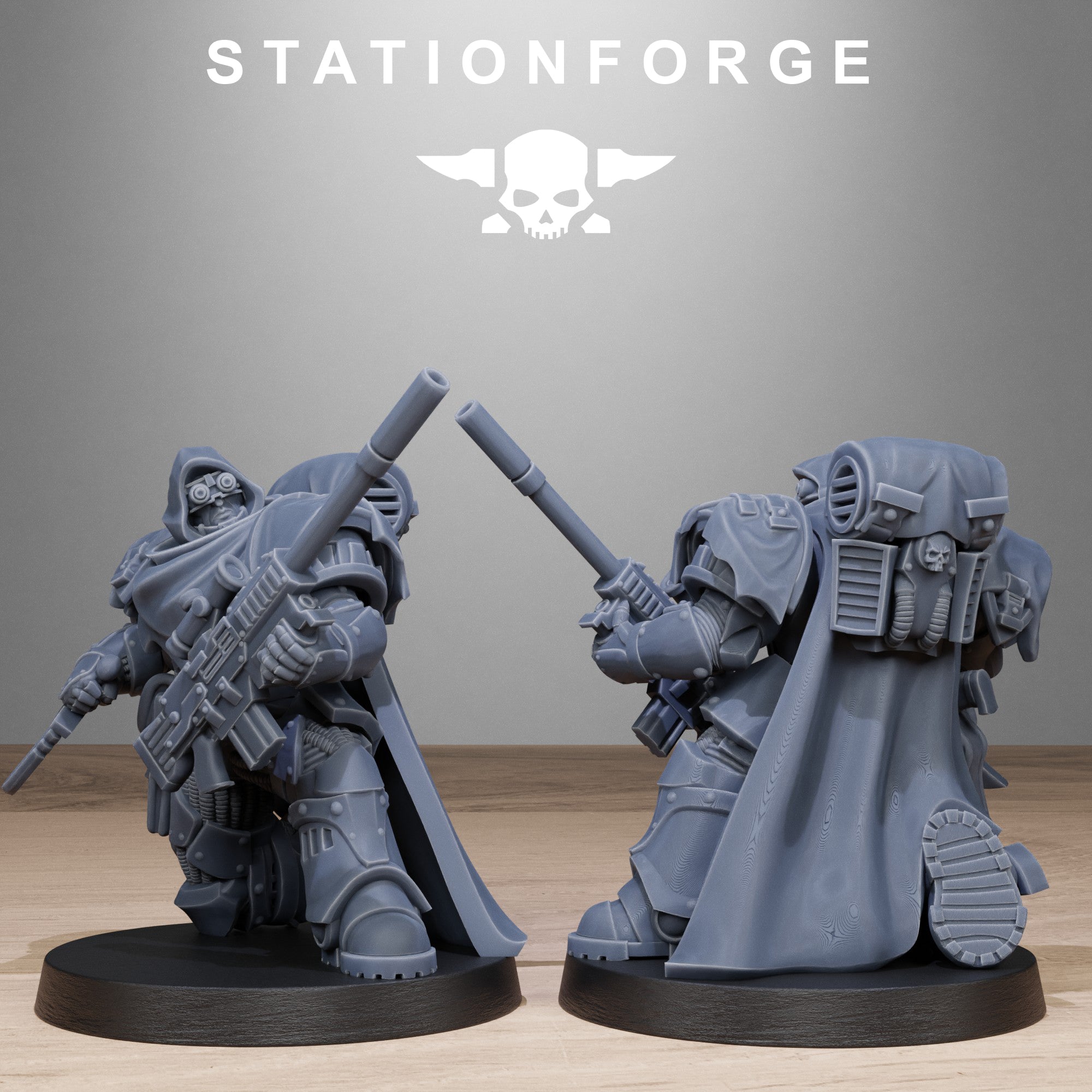 3D Printed Socratis Snipers x10 by StationForge Miniatures