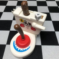 MEACAOFG Jet Toilet Trick Toy Funny Casual Party Couple Interactive Game Trick Party Entertainment Toy