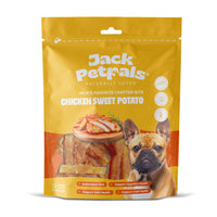 Jack PetPals Crafted Bite Chicken Sweet Potato Dog Treats (12oz) - BIG FRENCHIES
