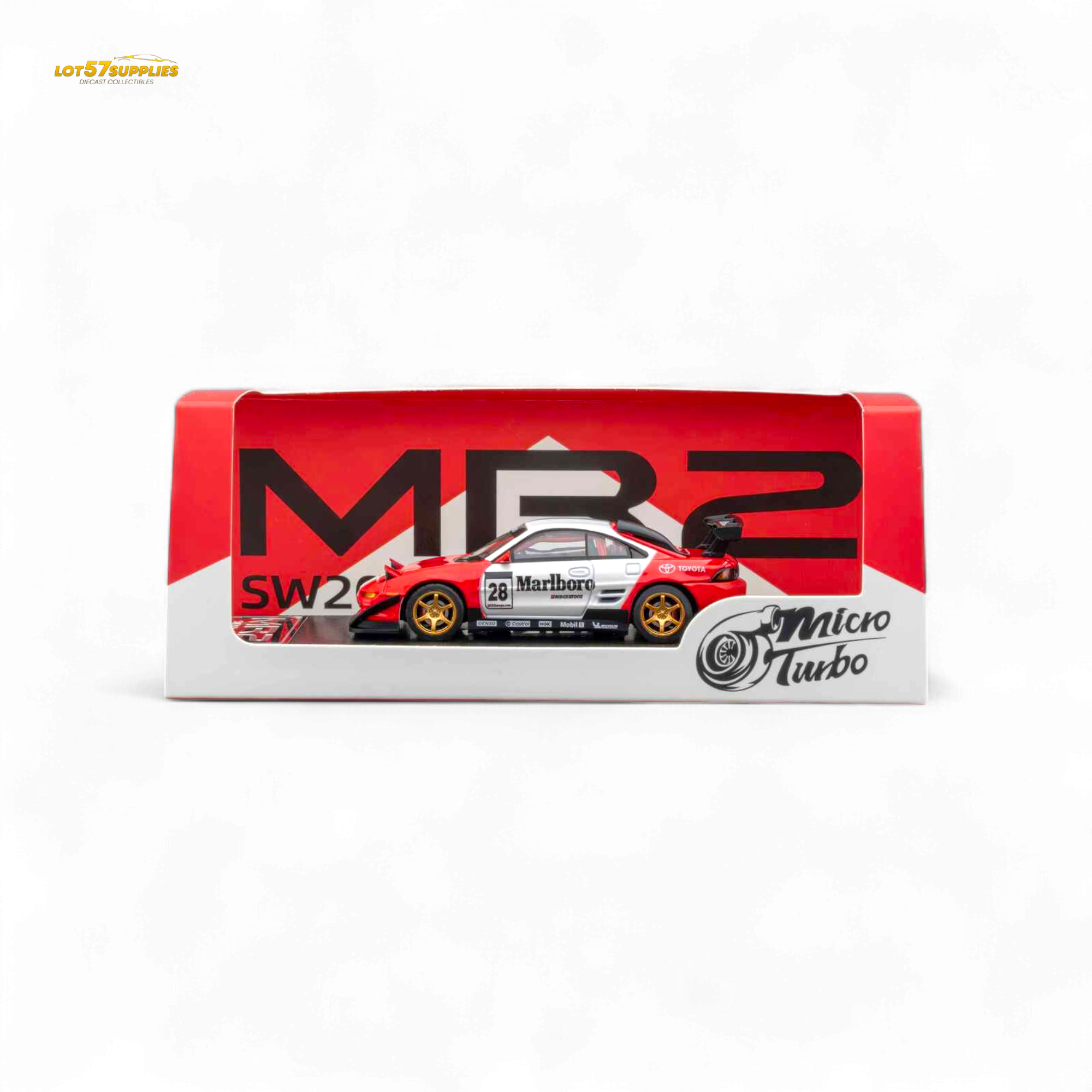 (Pre-Order) MicroTurbo Toyota MR2 Marlboro Livery 1:64