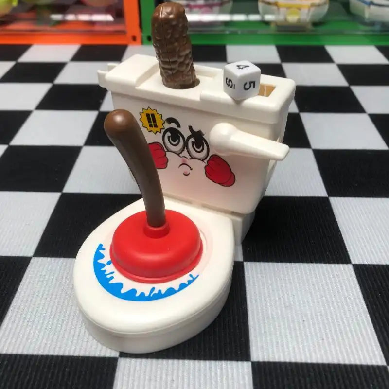 MEACAOFG Jet Toilet Trick Toy Funny Casual Party Couple Interactive Game Trick Party Entertainment Toy