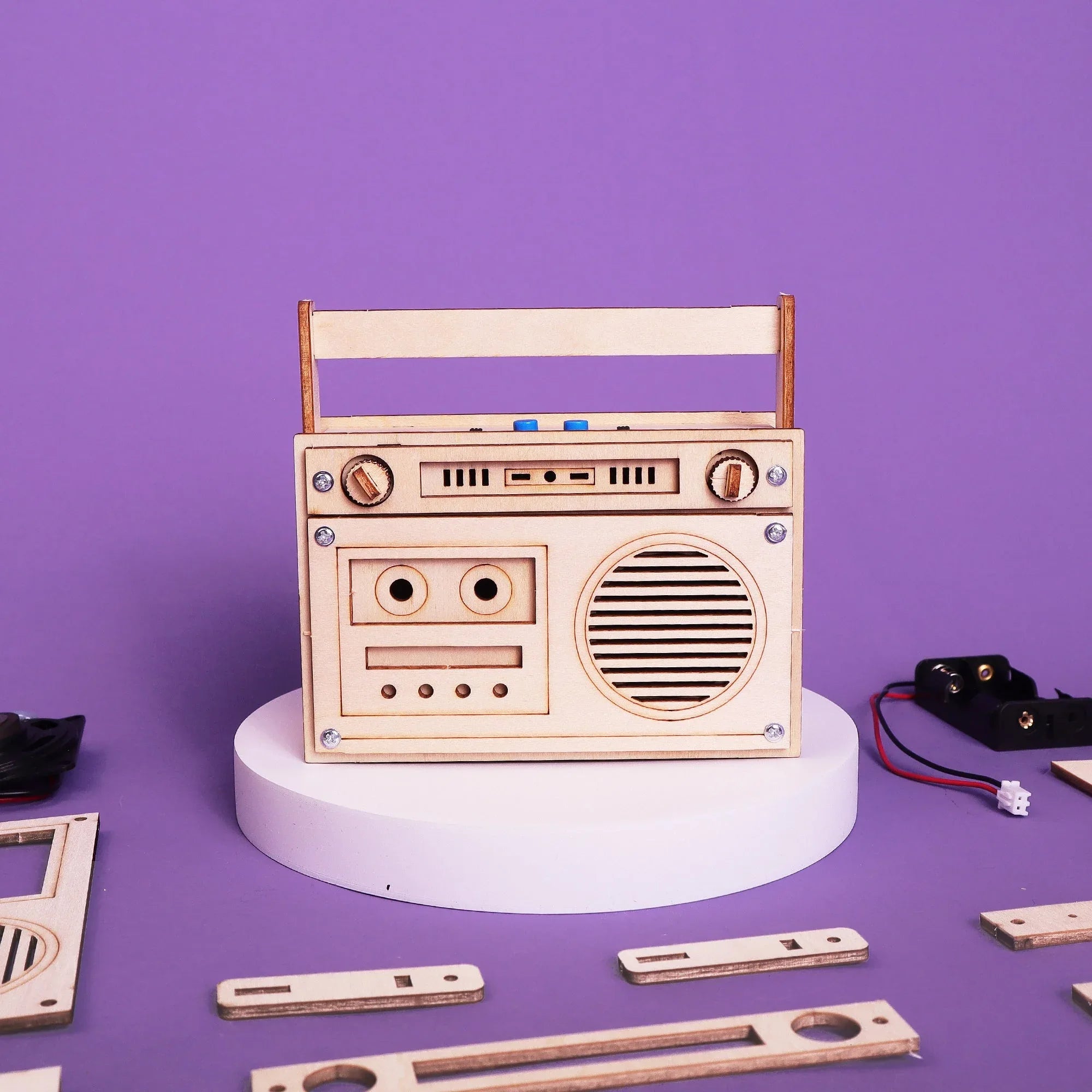 60 Seconds Voice Recorder DIY Kit, Educational STEM Toy - BIG FRENCHIES