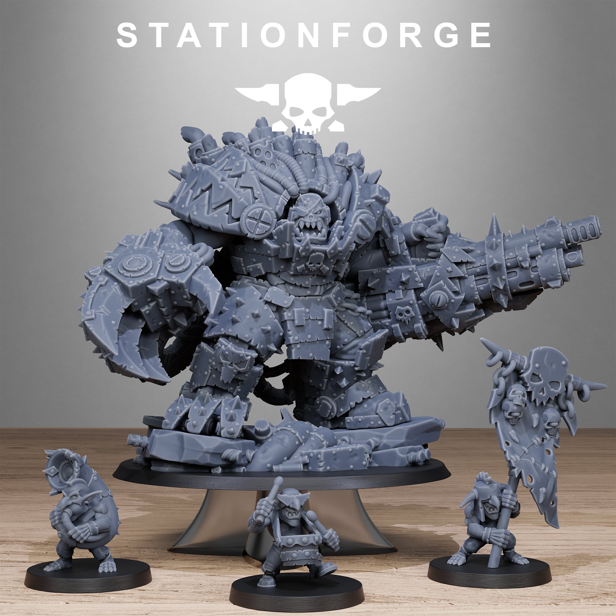 3D Printed Da Grandest Nutta by StationForge Miniatures