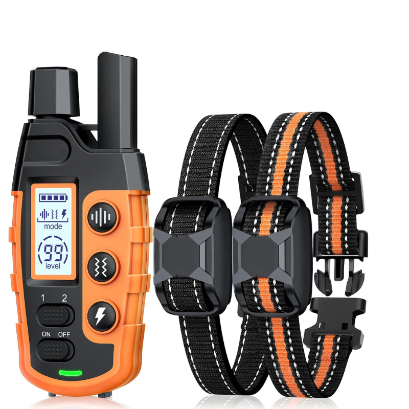 Dog Training Collar with Remote and Vibration Modes - BIG FRENCHIES