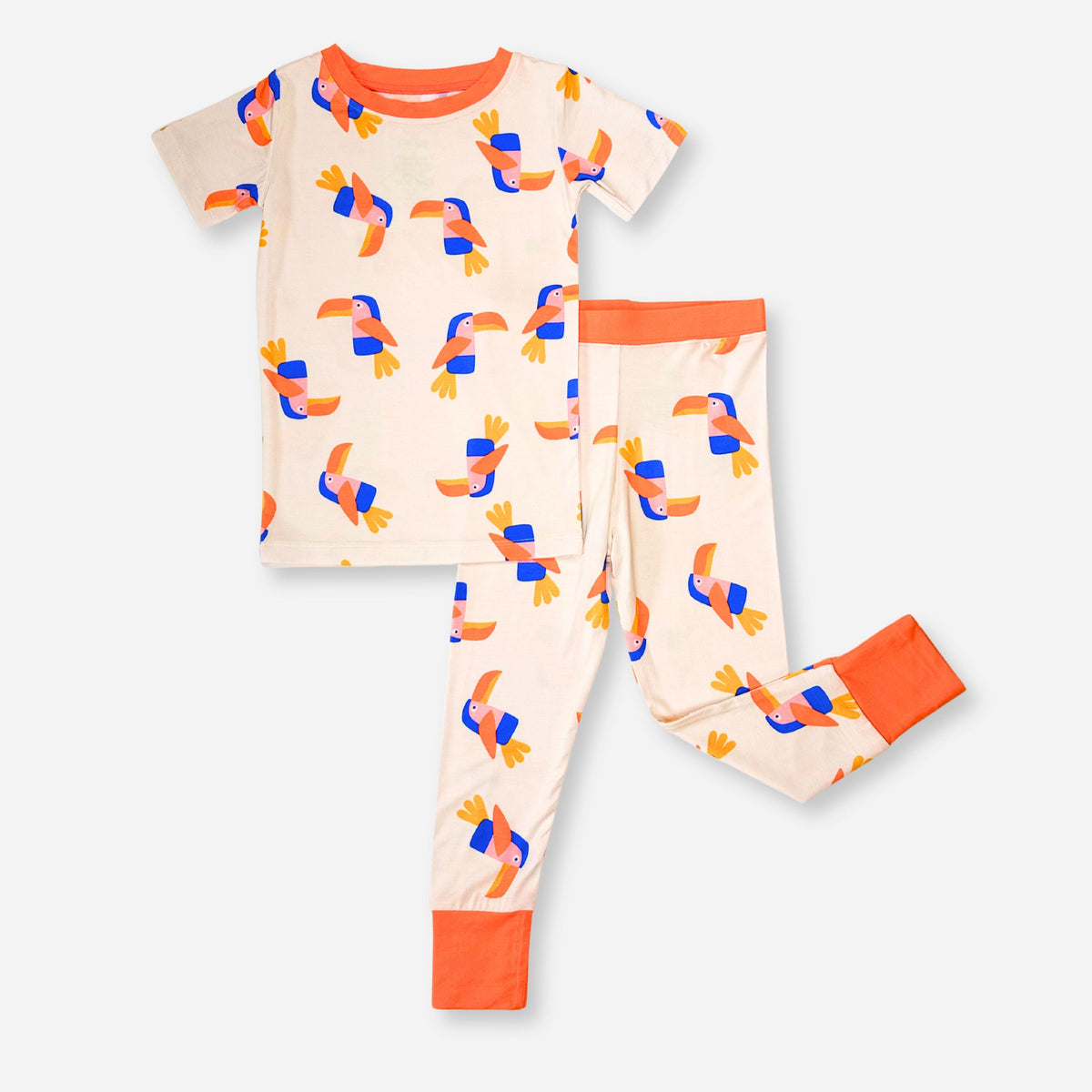 Toucan Short Sleeve Pajama Set - BIG FRENCHIES